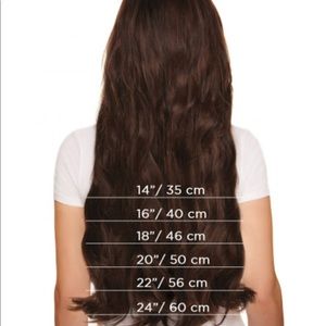 Hair extensions 100% human hair